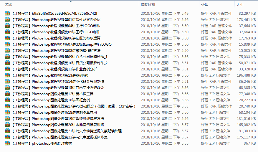 Photoshop图像处理视频教程【21讲】_美工教程