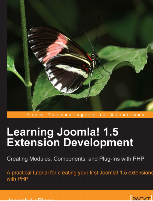 Learning Joomla! extension development 中文版PDF_PHP教程