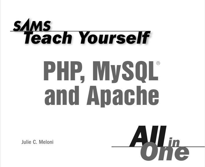 自学 PHP MySQL和Apache PDF_PHP教程