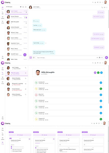 web网页聊天功能页面模板