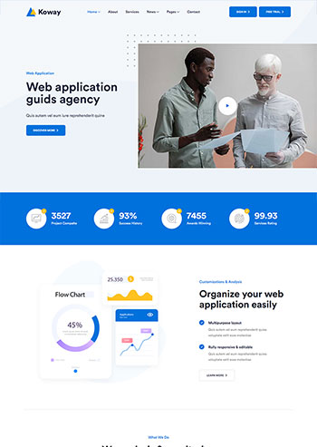 多功能IT软件技术公司官网模板