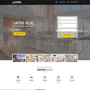 房产中介公司网站静态HTML模板