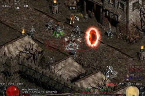 暗黑破坏神2（1.13C）2020年最新高分辨率补丁+全装备雇佣兵+大背包+大箱子